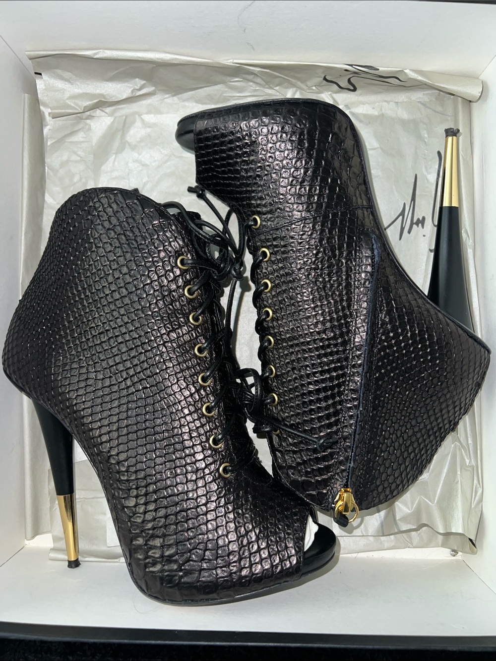 Giuseppe Zanotti Python Bootie - 37 - Picture 4 of 10